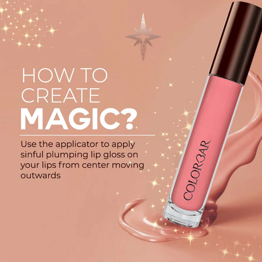 Colorbar Sinful Plumping Lip Gloss - Lick-Able - Image 2