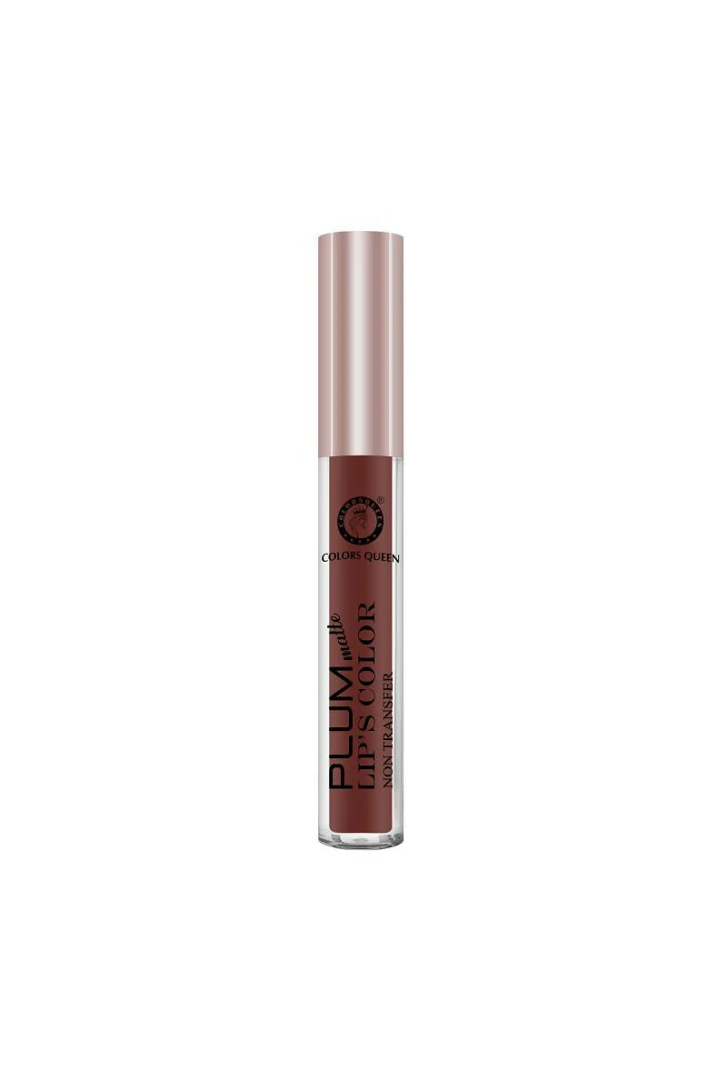 Colors Queen Plum Matte Long Lasting Waterproof Lipstick - 7gm (Walnut) - Image 4