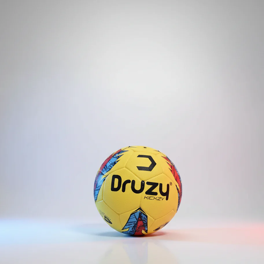 Druzy Kickzy Rubber Moulded Football-Kickzy-5 (Multidesign)