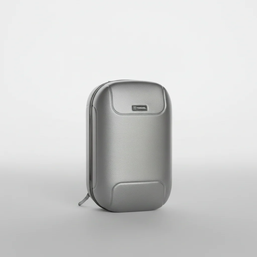 Elite ABS Hard Shell Backpack for Unisex( Black & Grey )