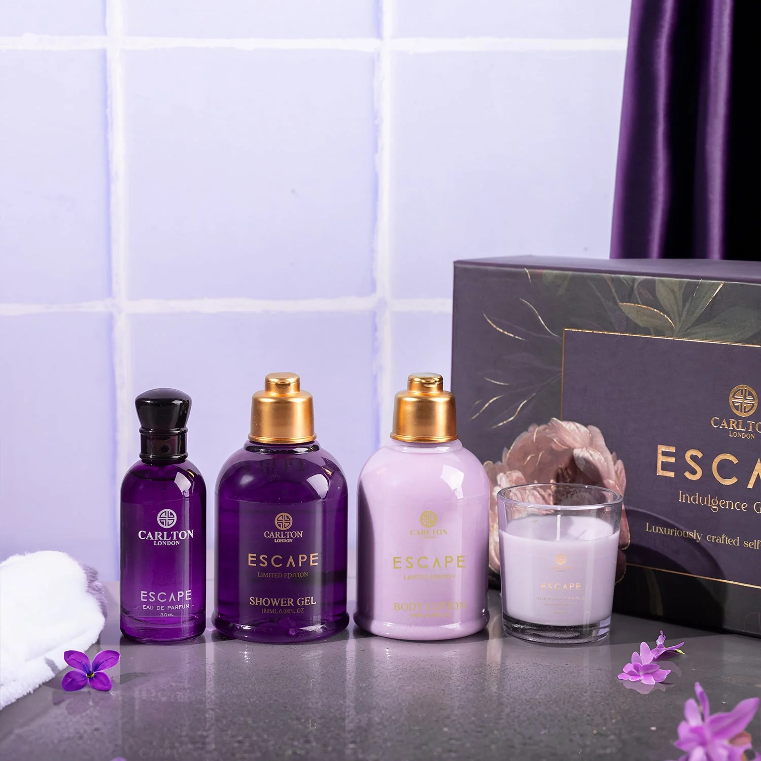 Escape: Women's Bath & Body Gift Set of 4 - CLPLG026 - Image 7
