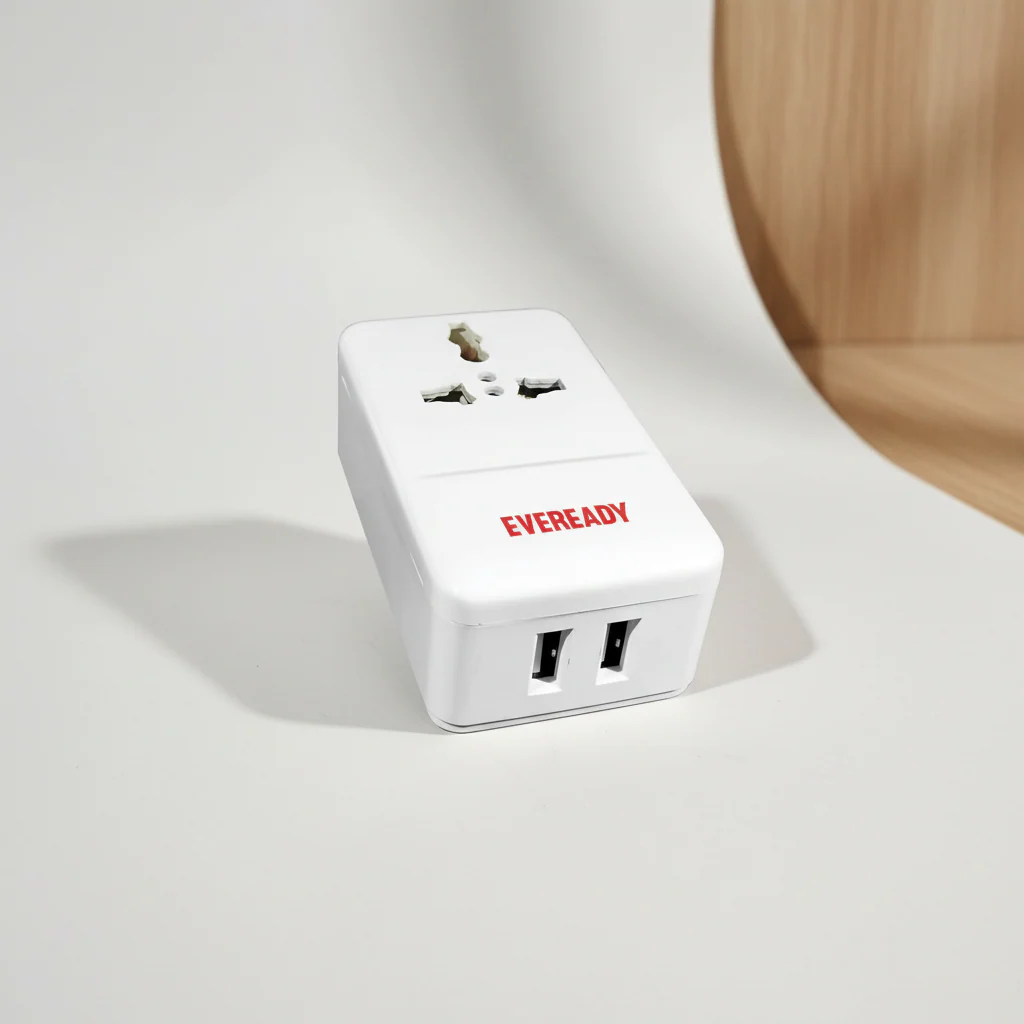 Eveready Multiplug with USB