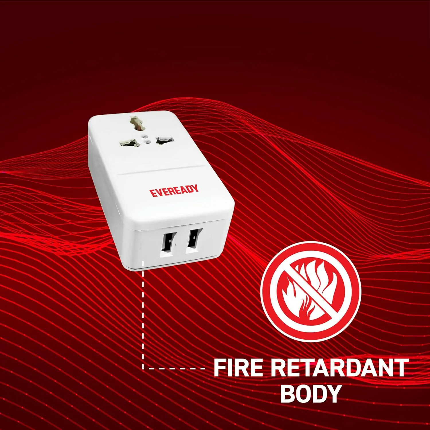 Eveready Multiplug with USB - Image 2