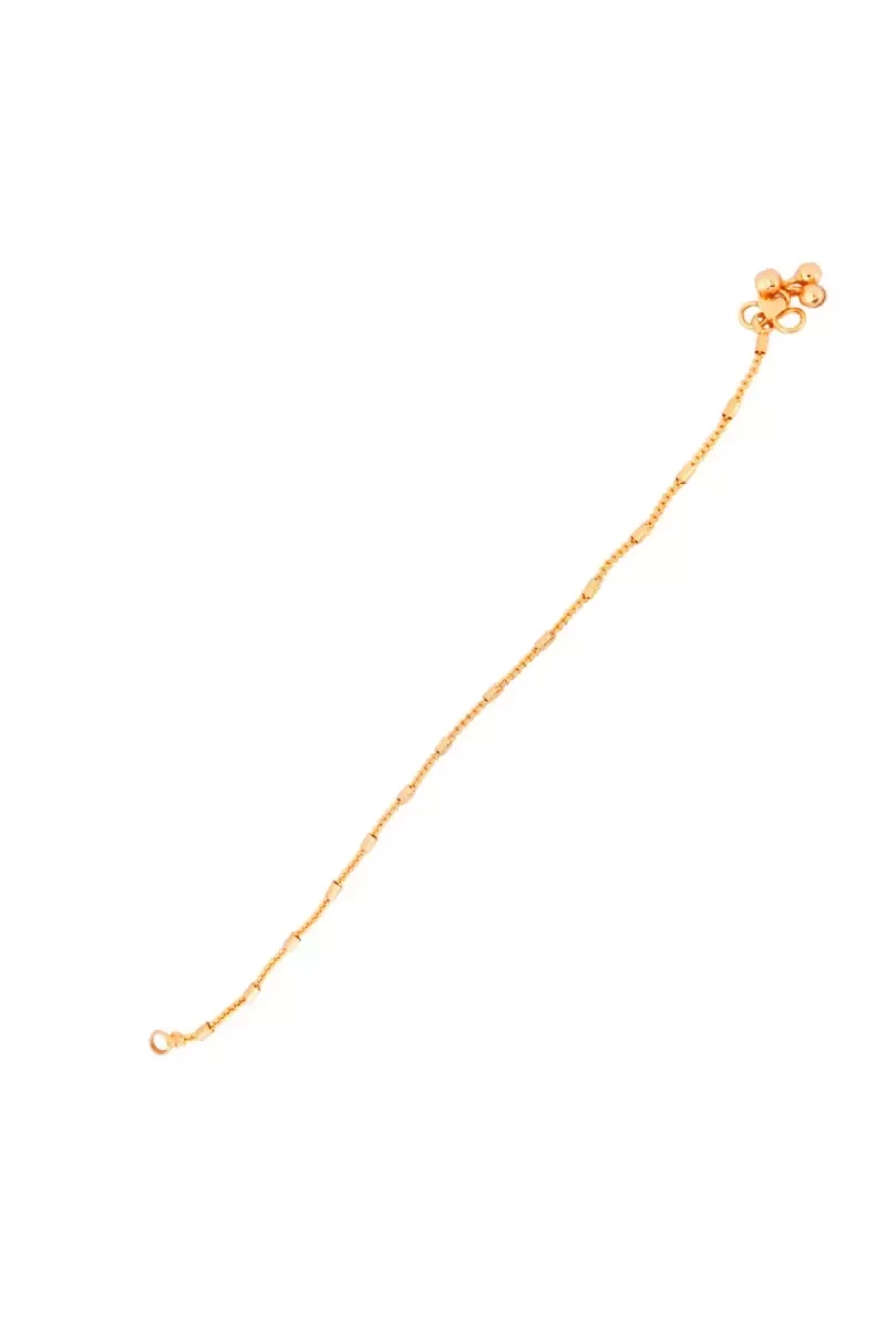 Gold Plated Anklets for Women (Gold, 10 Inch, 1) - Image 4