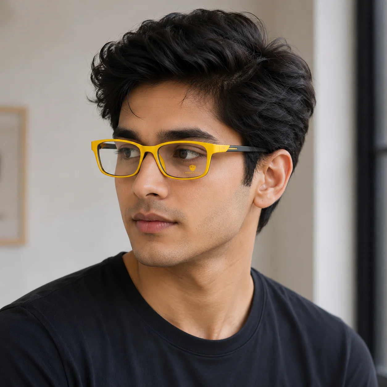 Fancy Full Rim Rectangle Frame For Men & Women 143mm - Image 2