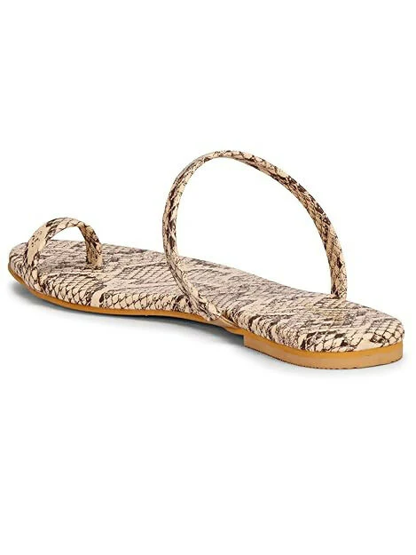 GRACECODE Women's Elevated One Toe Slip-On flats - Image 3