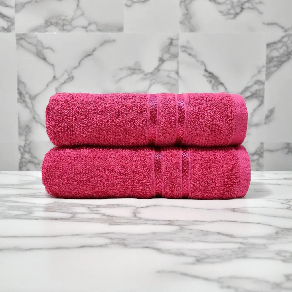Home Elegance by myTRIDENT Comfort Living 100% Cotton Hand Towel Set (15.7" x 23.6", 400 GSM, ) - 2 pcs