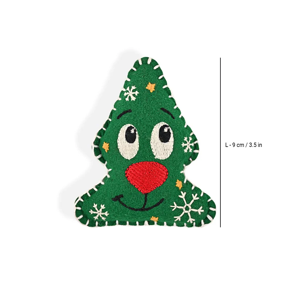 HUFT Goofy Xmas Tree Dog Collar Insert (Green) - Image 5