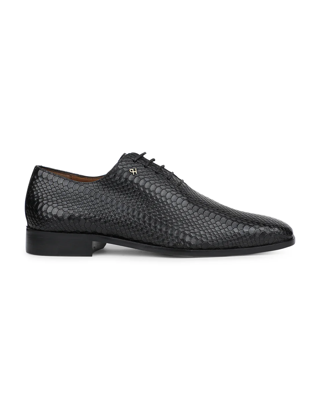 Hush Puppies Men Black Formal Lace-up Derby Shoes - Image 2