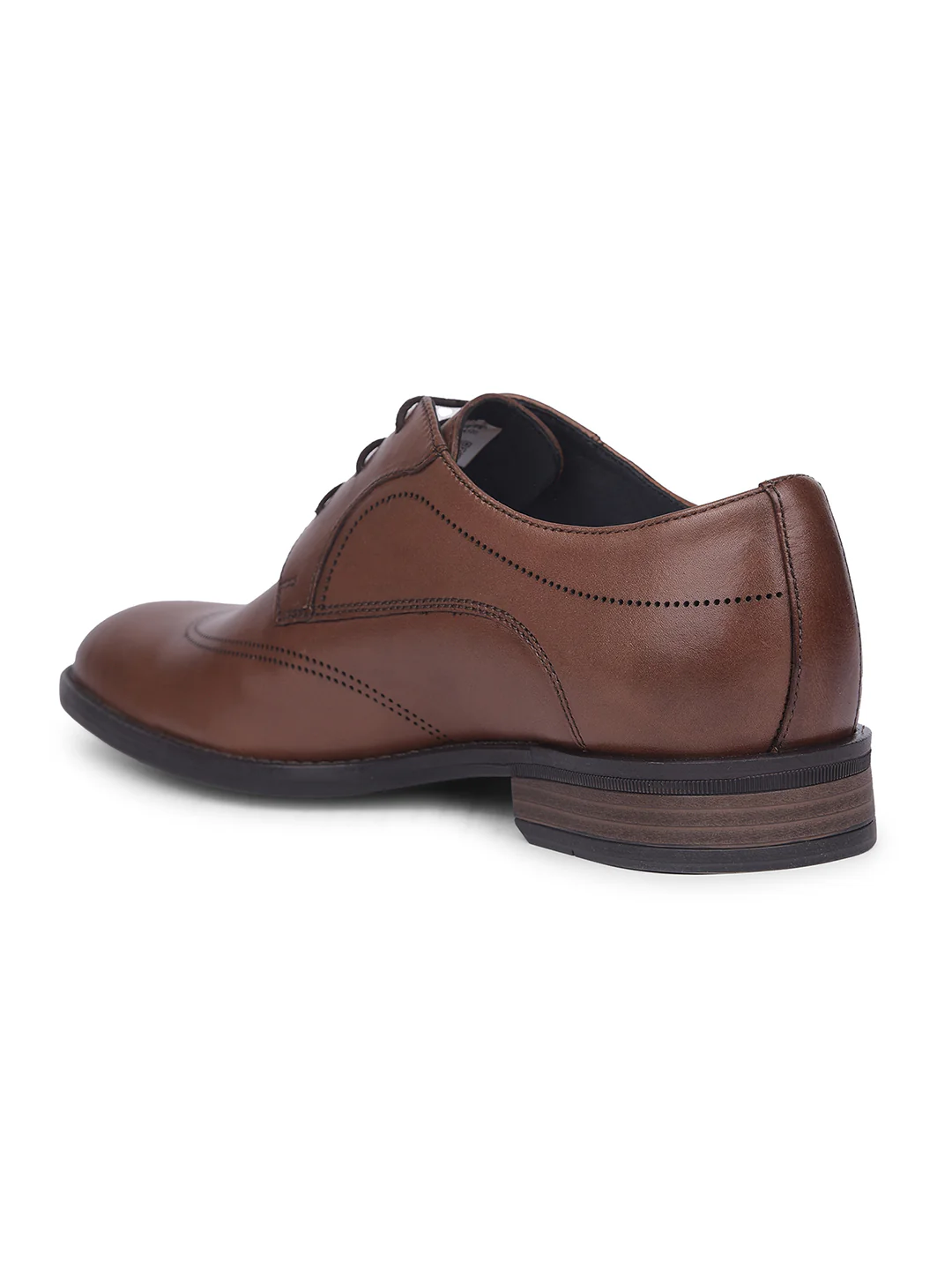 Hush Puppies Men Brown Formal Lace-up Derby Shoes - Image 3