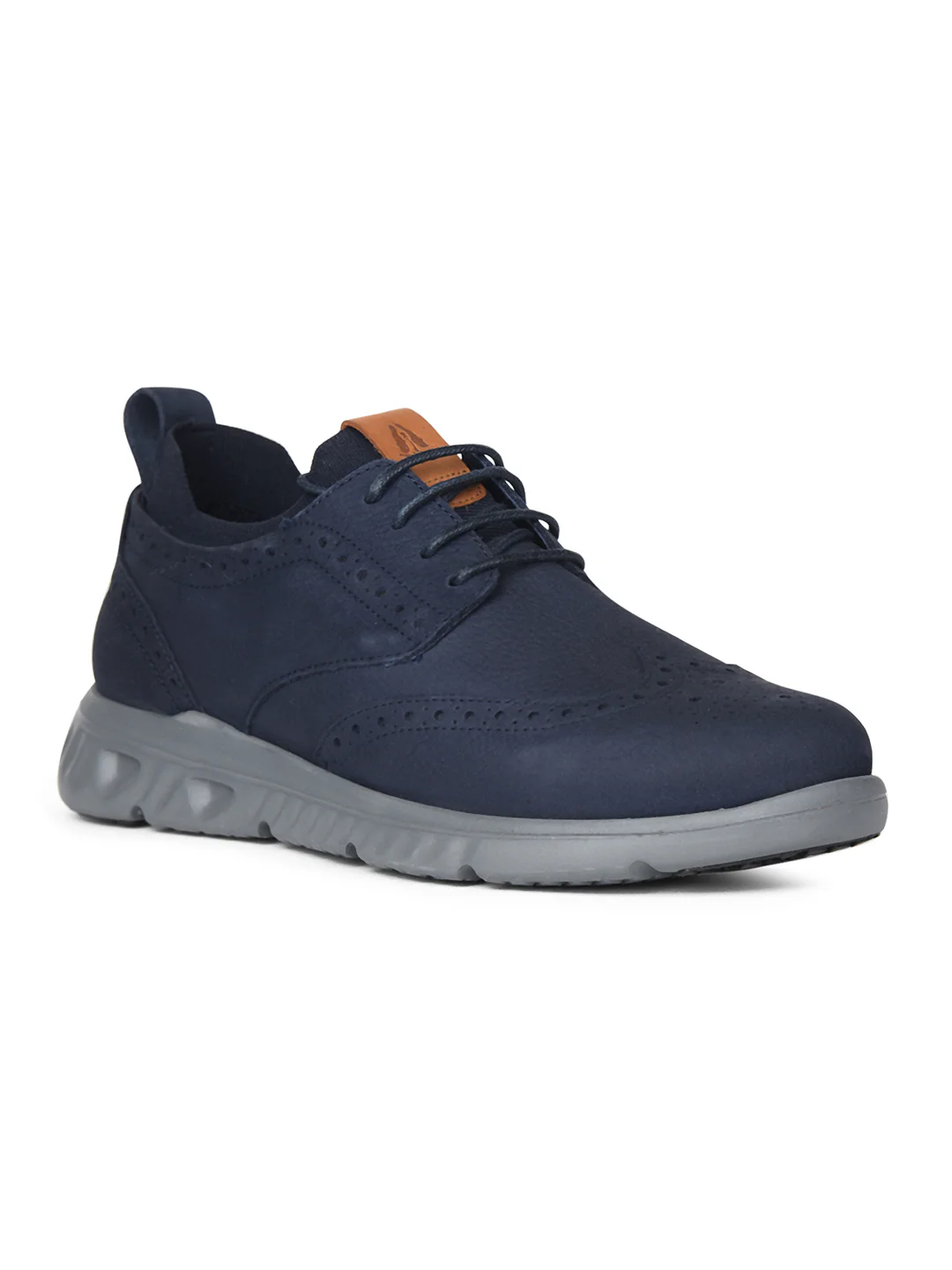Hush Puppies Men Navy Blue Casual Lace-up Shoes