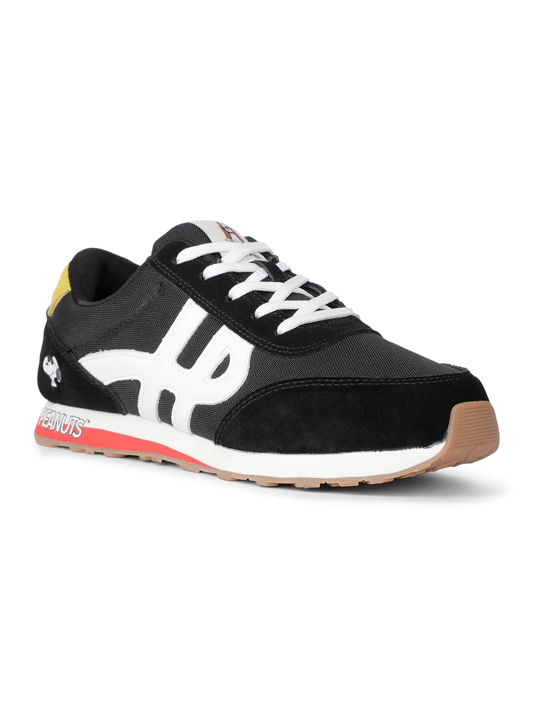 Hush Puppies Women Black Casual Lace-up Sneaker