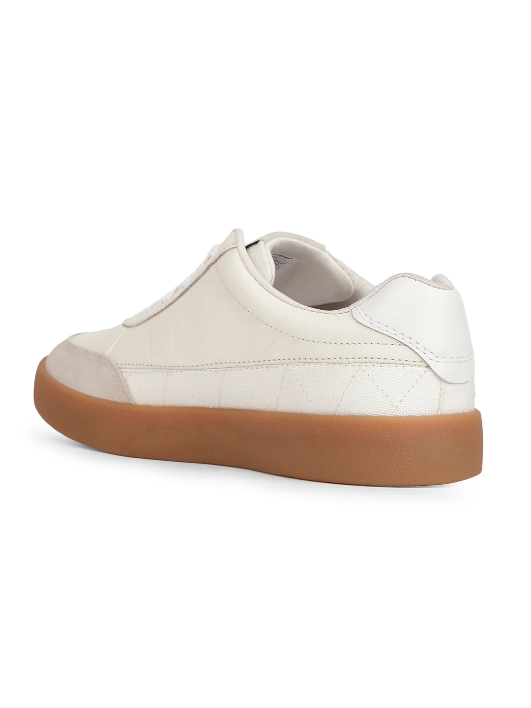 Hush Puppies Women Off White Casual Lace-up Sneaker - Image 3