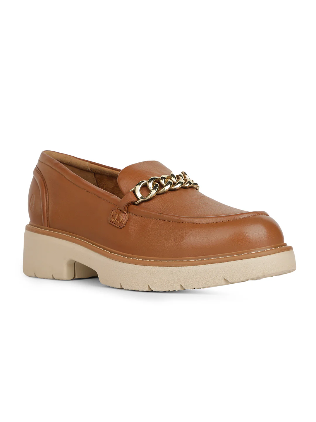 Hush Puppies Women Tan Casual Slip-on Loafers - Image 3