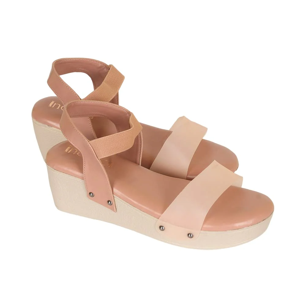Indifeet Ankle Strap Platform Wedge Heel Sandals - Image 10