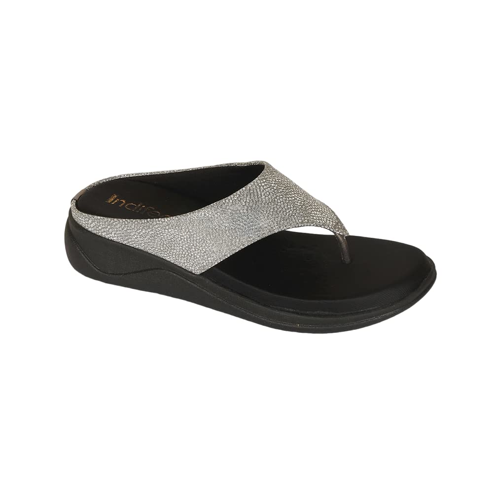Indifeet Stylish Platform Heel Thong Sandals
