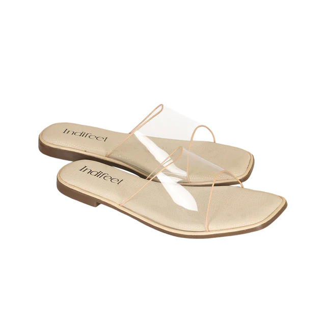 Indifeet Transparent Flat Sandals - Image 3