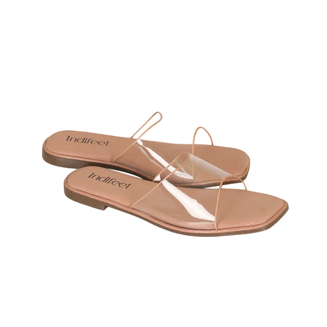 Indifeet Transparent Flat Sandals - Image 6