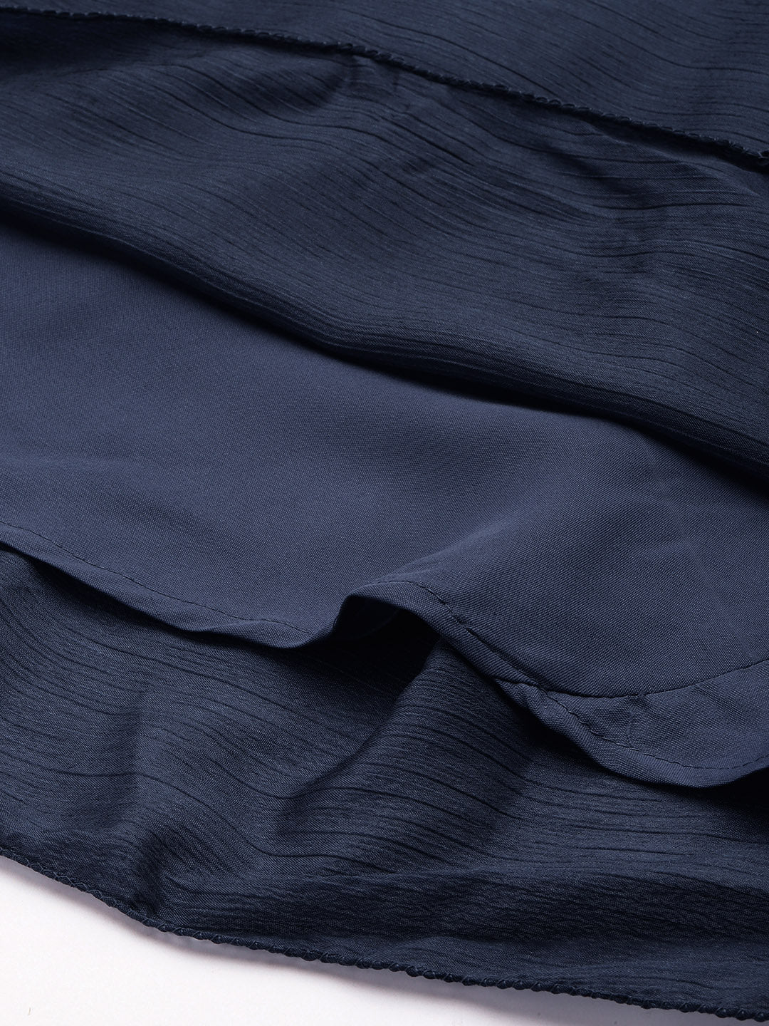 Bollywood Vogue Ready To Wear Grey Chinon Tie N Dye Gown - Image 4