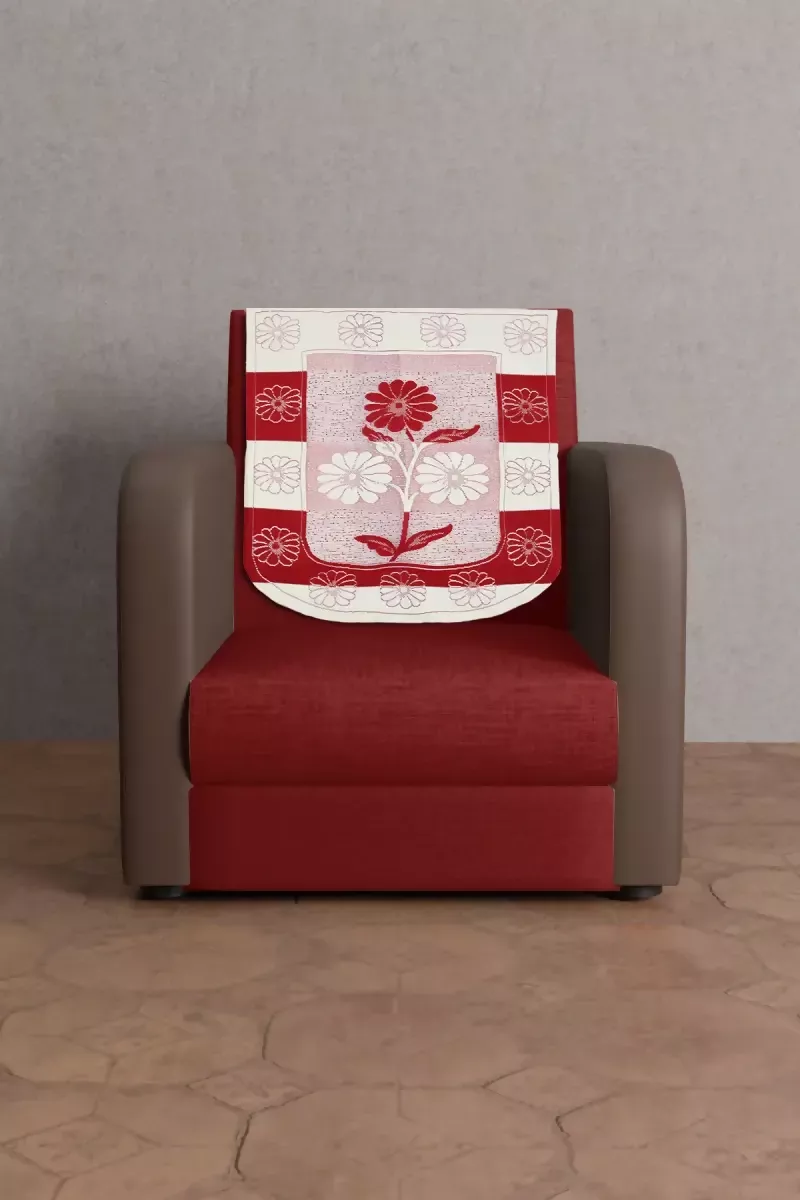 Knitted 5 Seater Sofa Cover Set - Image 4