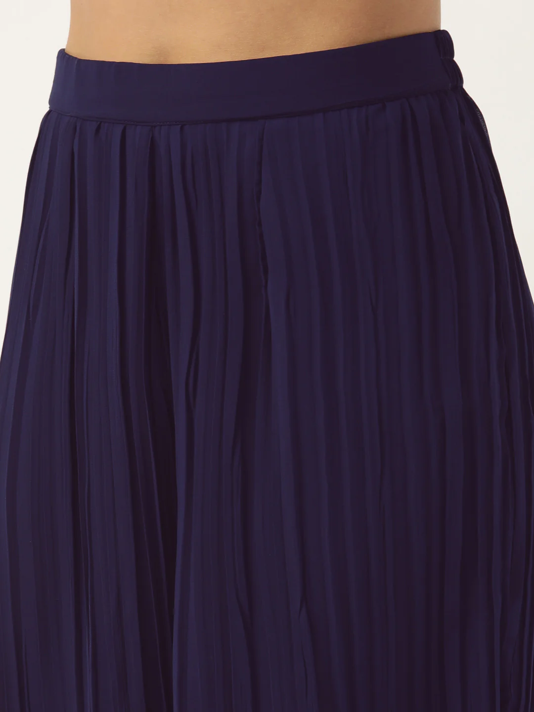 Bollywood Vogue Ready To Wear Navy Blue Embroidered Kurta sets - Image 5
