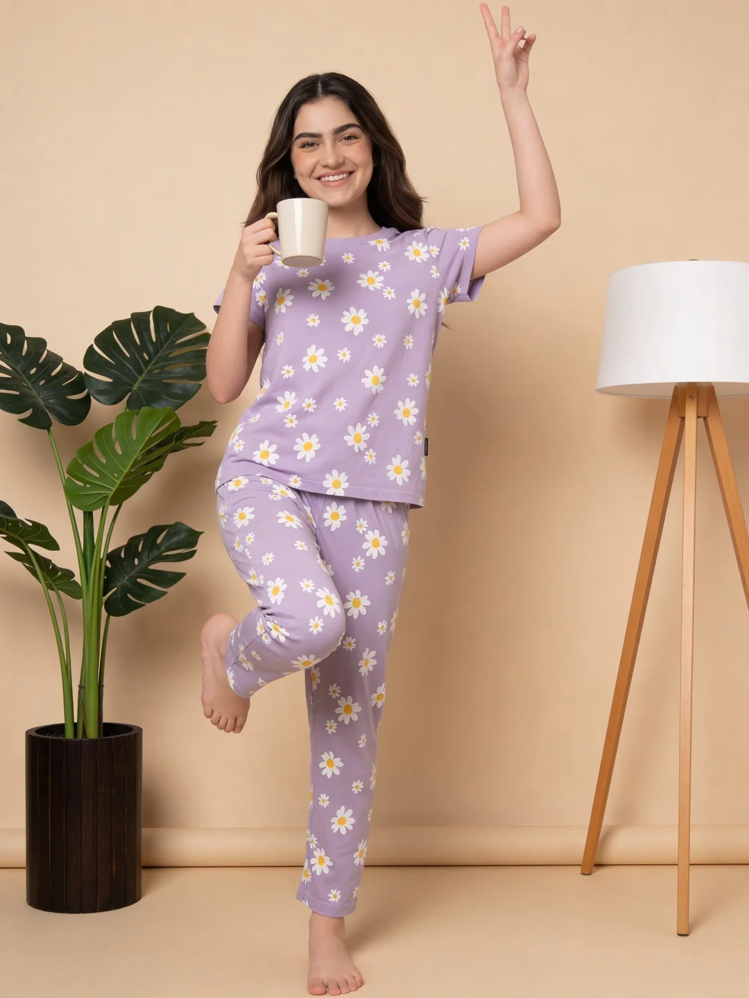 Lil Tomatoes Girls Cotton Night Suits - Image 4