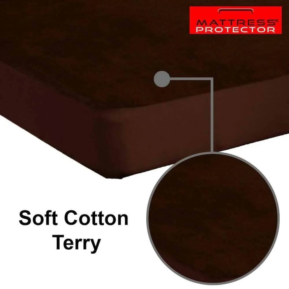 Mattress protector coffee waterproof cover (72 x 36 inch) - Image 2