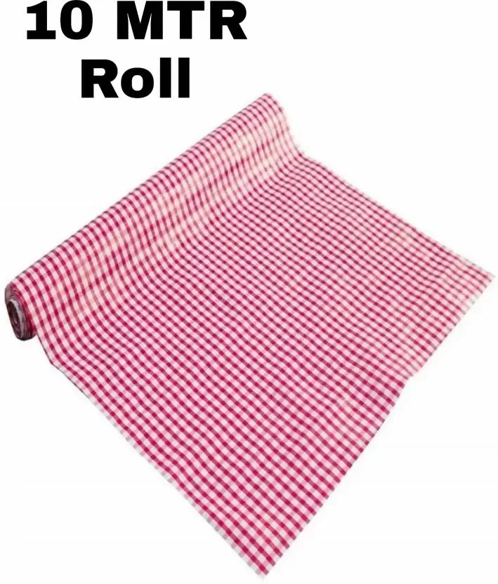 Mopak Decor Polyester Solid Box Fridge Mat & Cover - Pack of 1 (10Meter).