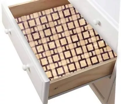 Mopak Decor Polyester Solid Fridge Mat & Cover - 50045 (Brown) - Image 5