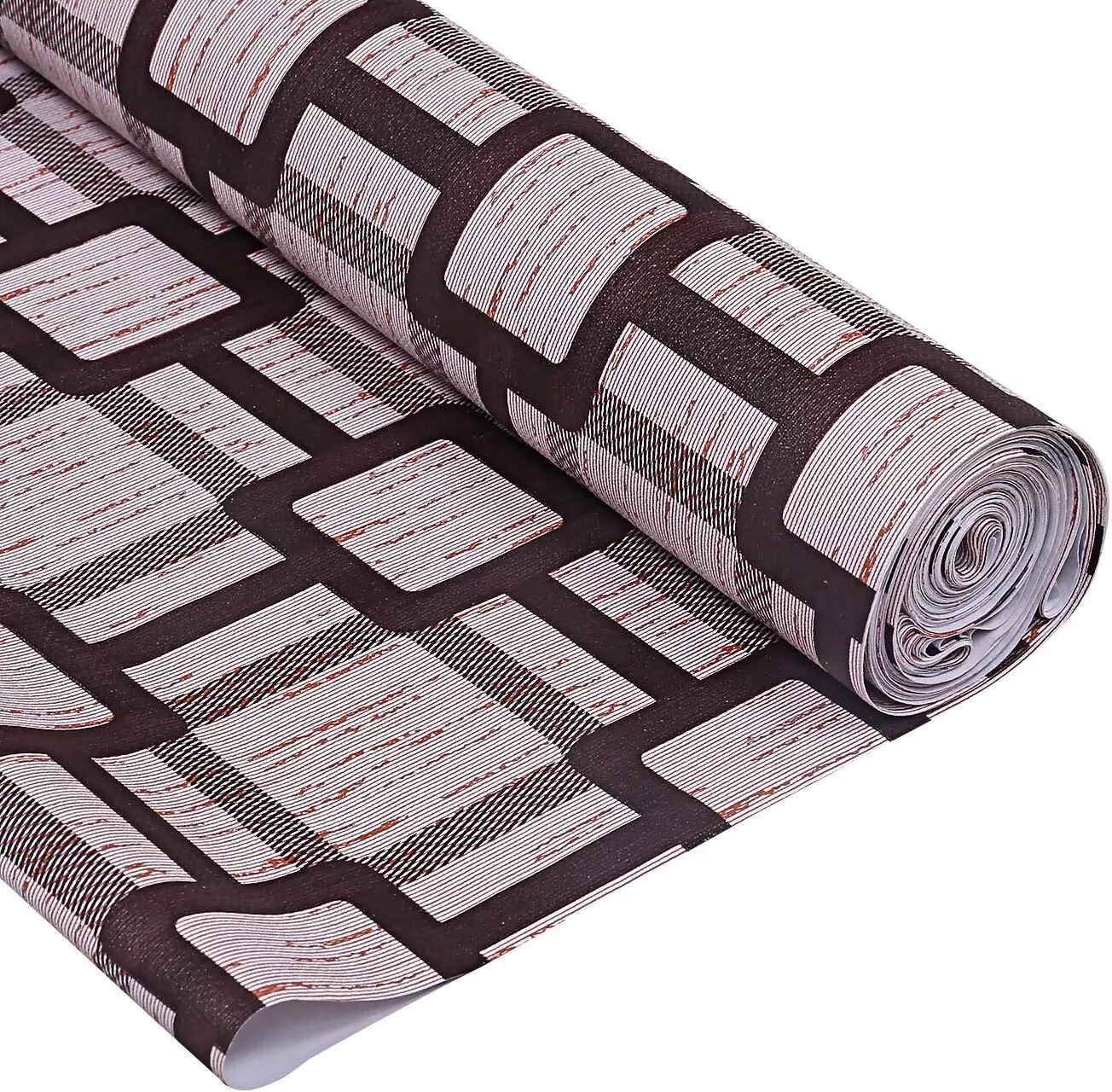 Mopak Decor Polyester Solid Fridge Mat & Cover - 50045 (Brown) - Image 3