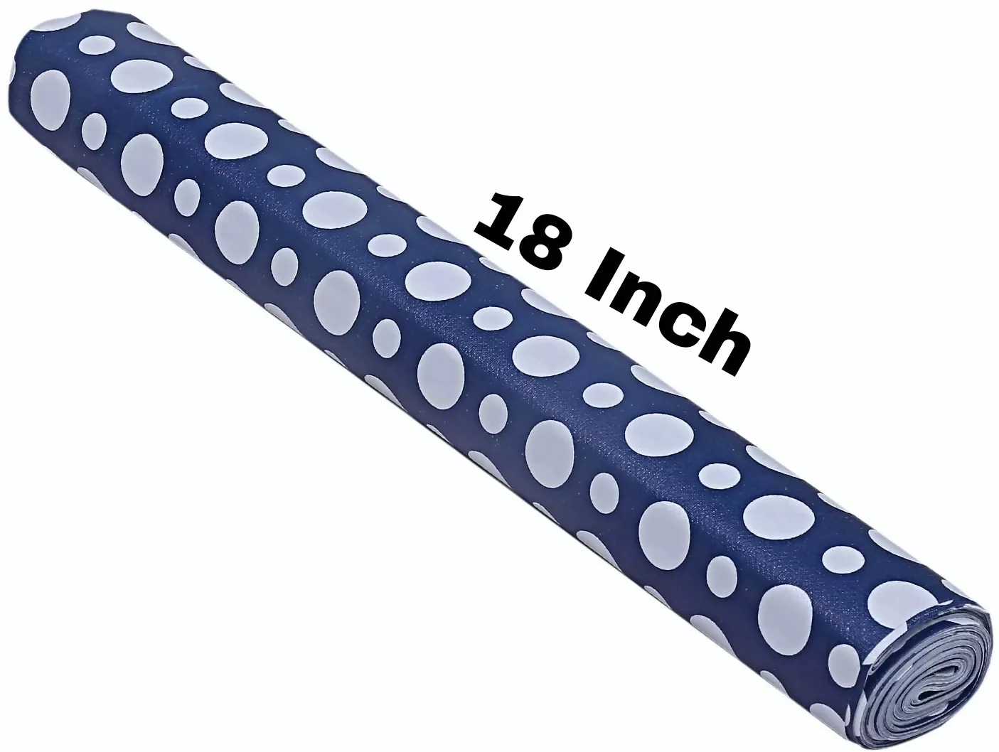 Mopak Decor ShelfLiner used for Wardrobe kitchen cabinet Drawer Slab Roll (Blue Dot) - Image 4
