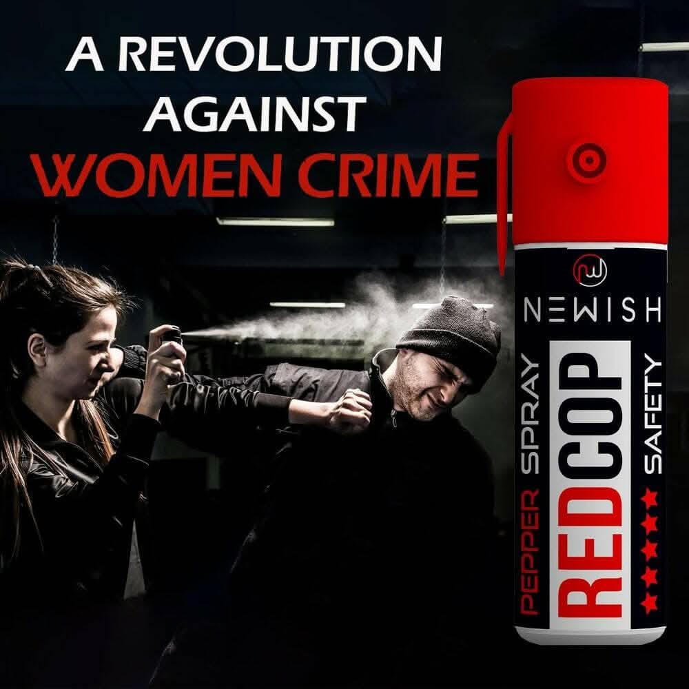 Newish Self Defence Pepper Spray for Woman Safety - Self Defense, Protection & Safety Pepper Spray (Packof 10 - 35 ML) - Image 4