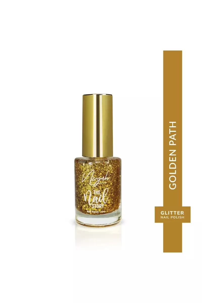 Neyah The Nail Story Nail Polish 11ml (Golden Path) - Image 3