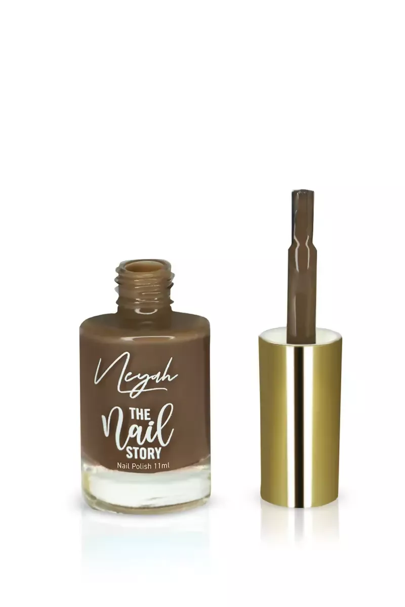Neyah The Nail Story Nail Polish- 11ml (Mocha) - Image 3