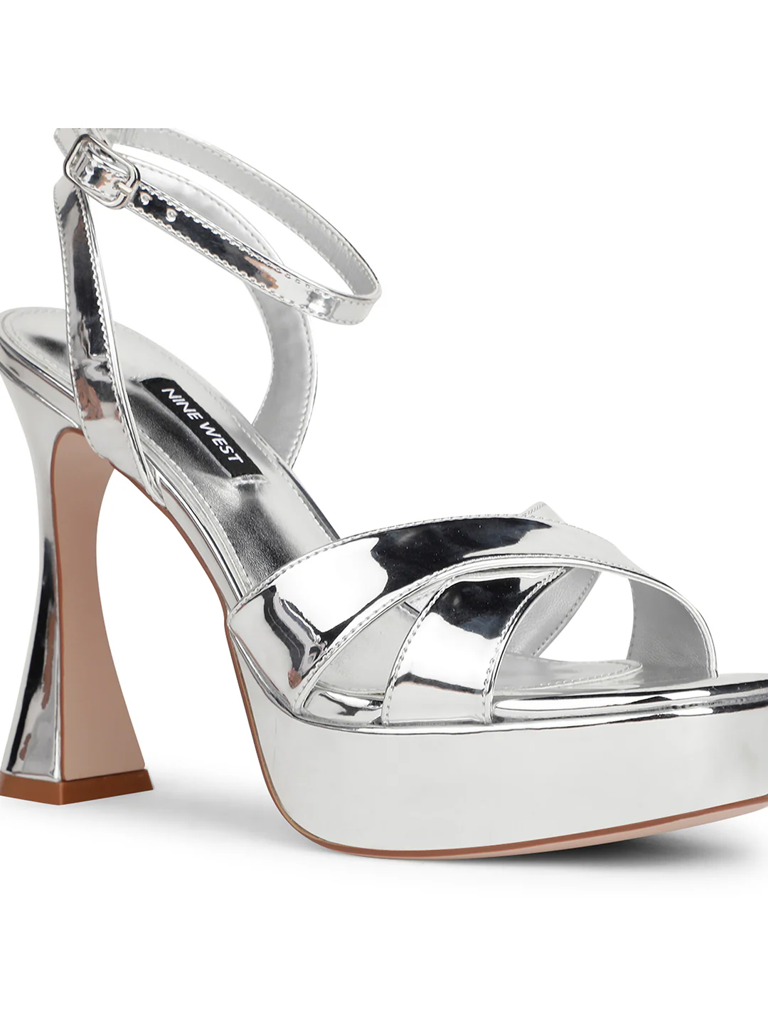 Nine West Women Ankle-Strap Spool Heel Sandal - Image 5