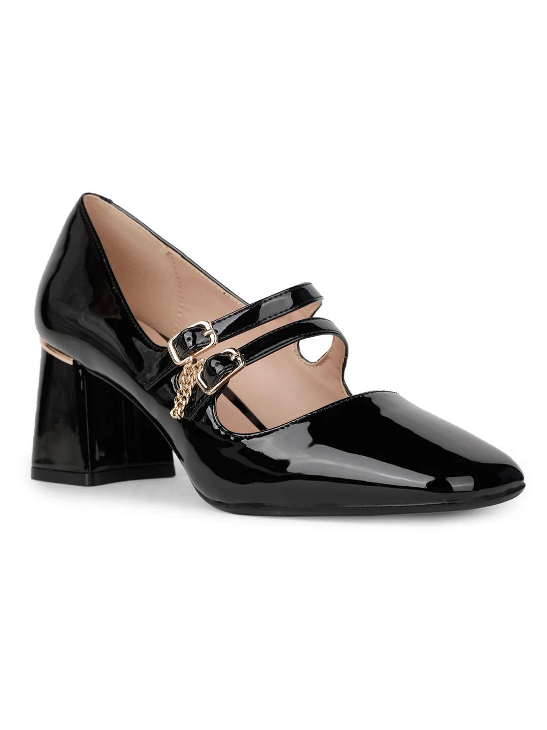 Nine West Women Pointed-Toe Block Heel Mary janes