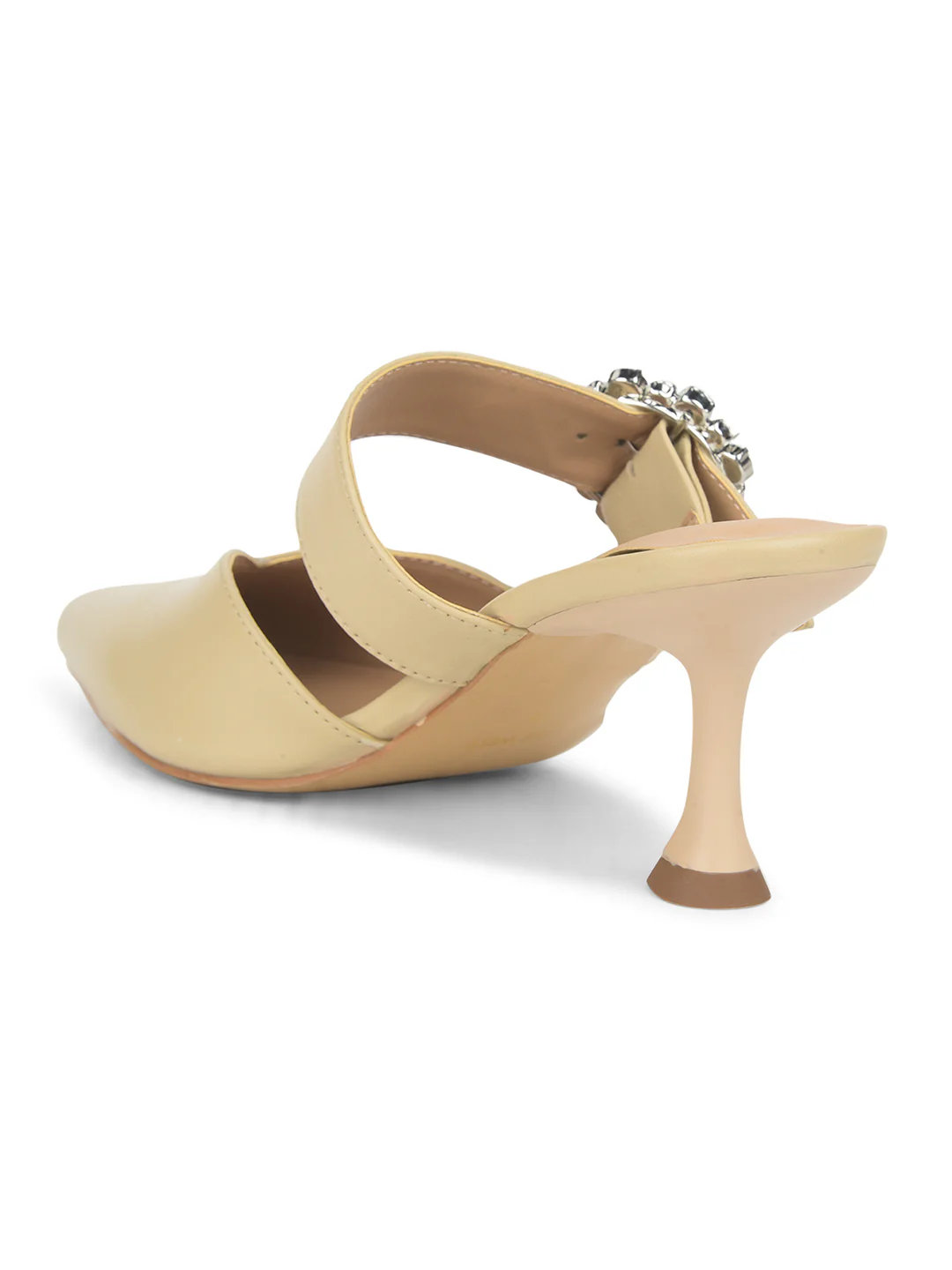 Nine West Women Pointed-Toe Kitten Heel Mule Sandal - Image 4
