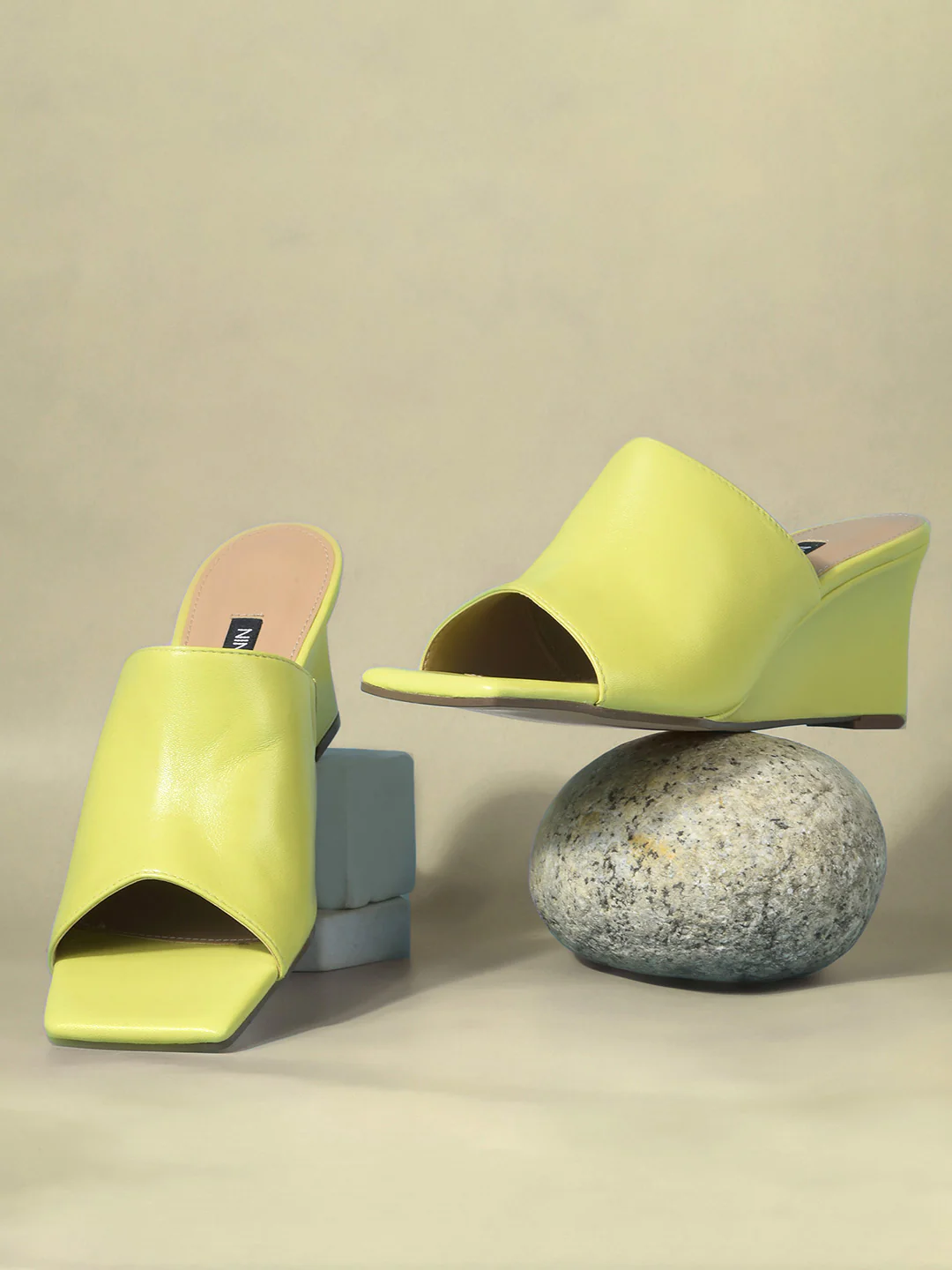 Nine West Women Wedge Heel Mule Sandal - Image 6