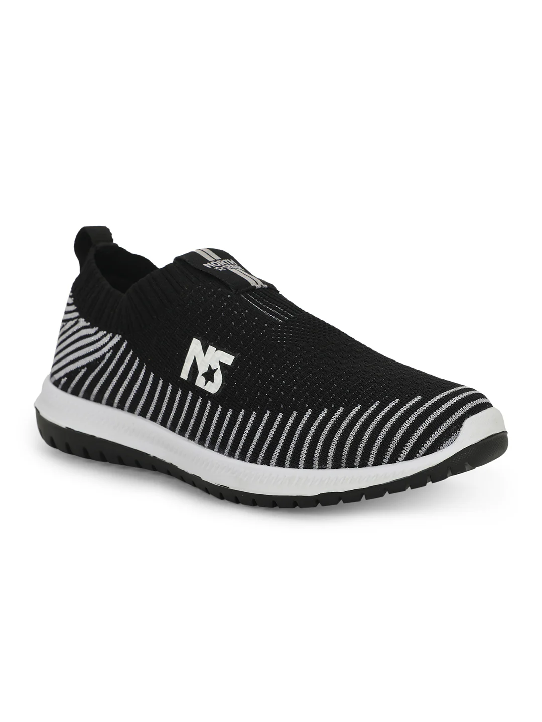 North Star Women's Black Casual Lace-up Sneakers