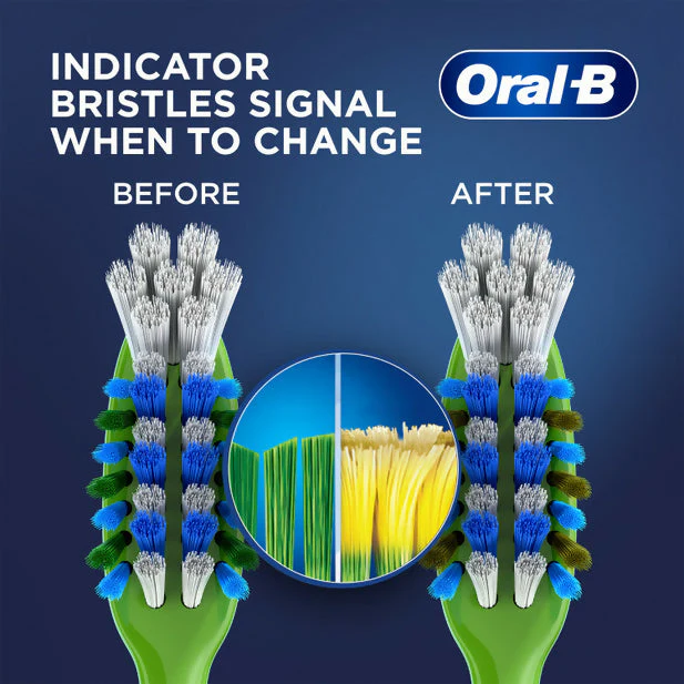 Oral-B CrissCross Manual Toothbrush – Family Pack of 4 - Image 5