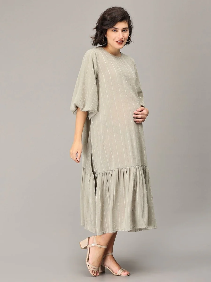 Paparazzi Maternity Oversized Tunic Dress
