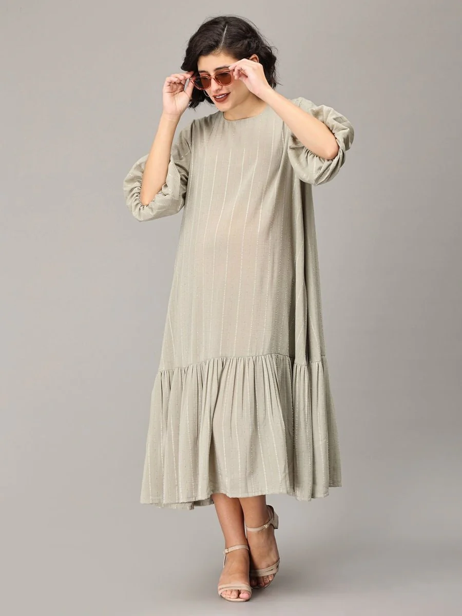 Paparazzi Maternity Oversized Tunic Dress - Image 2