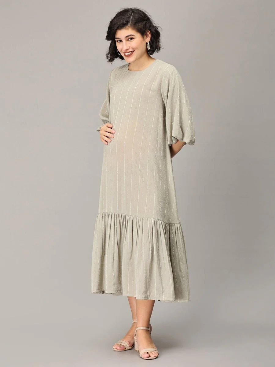Paparazzi Maternity Oversized Tunic Dress - Image 5