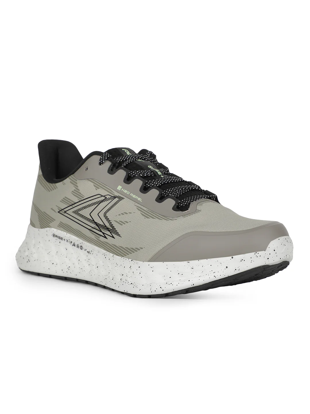 Power Men Beige Lace-up Oxford Sports Shoes