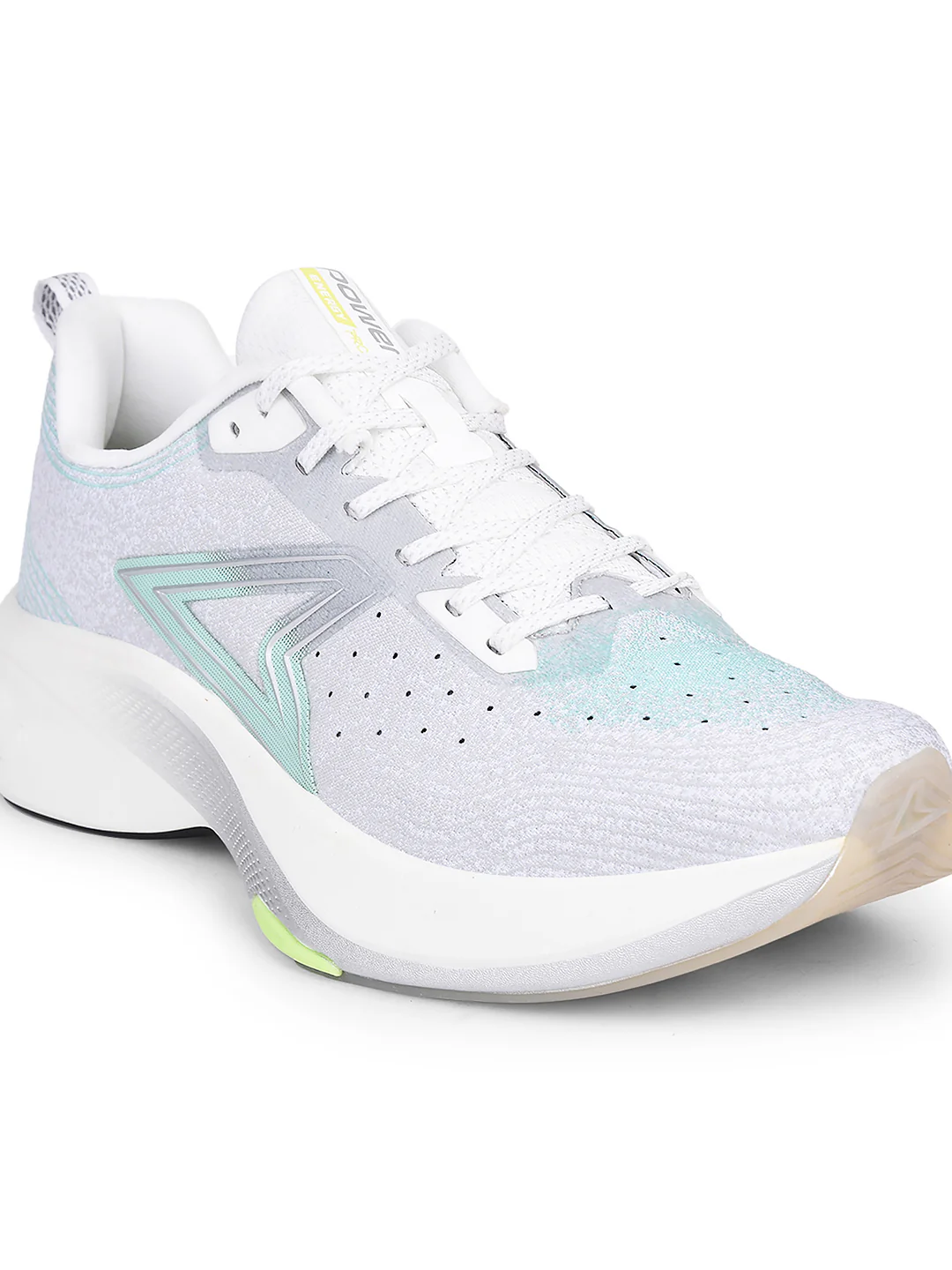 Power Women Grey Lace-up Oxford Sports Shoes - Image 5