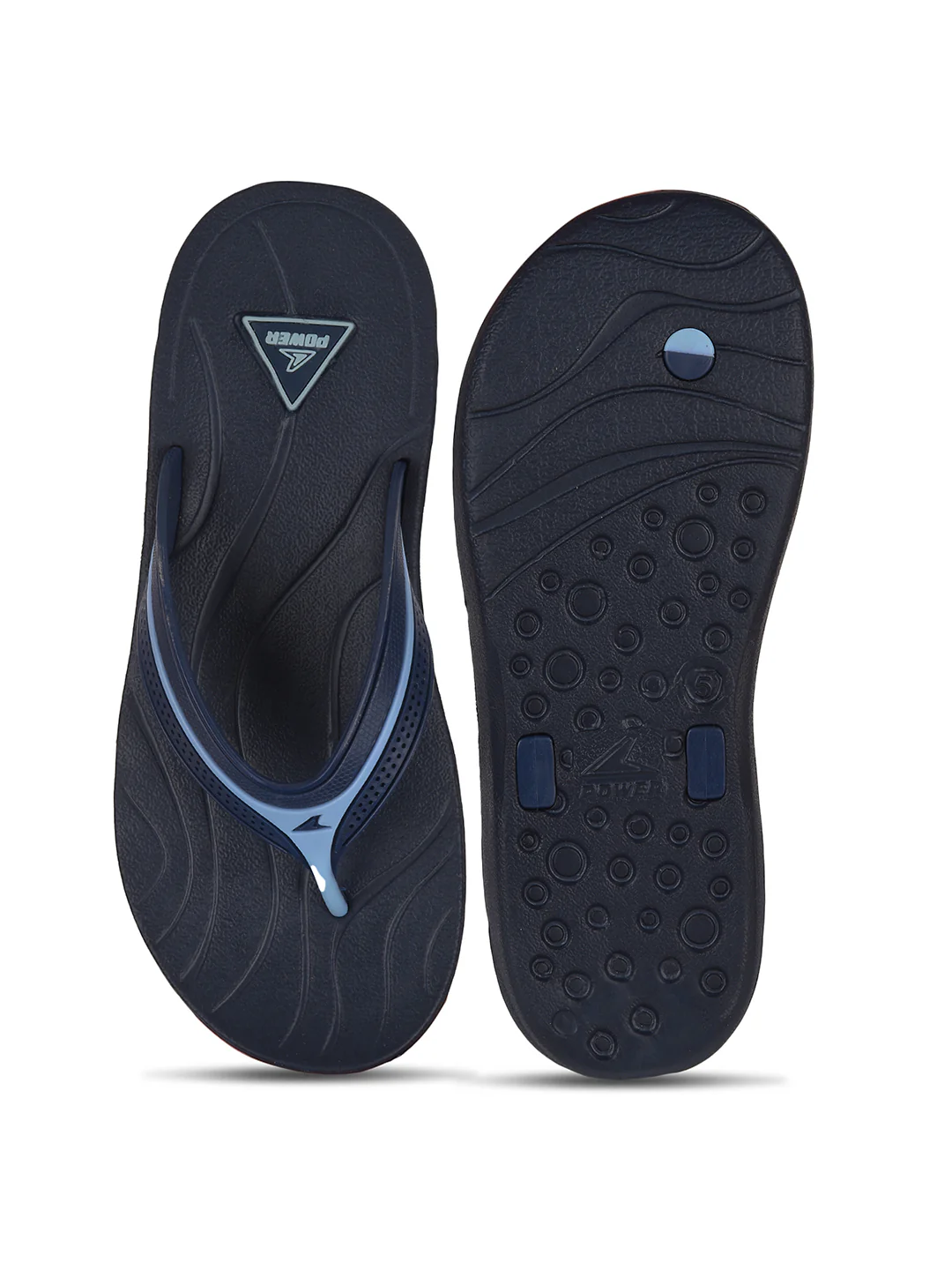 Power Women's Navy Casual Flip-Flops - Image 4