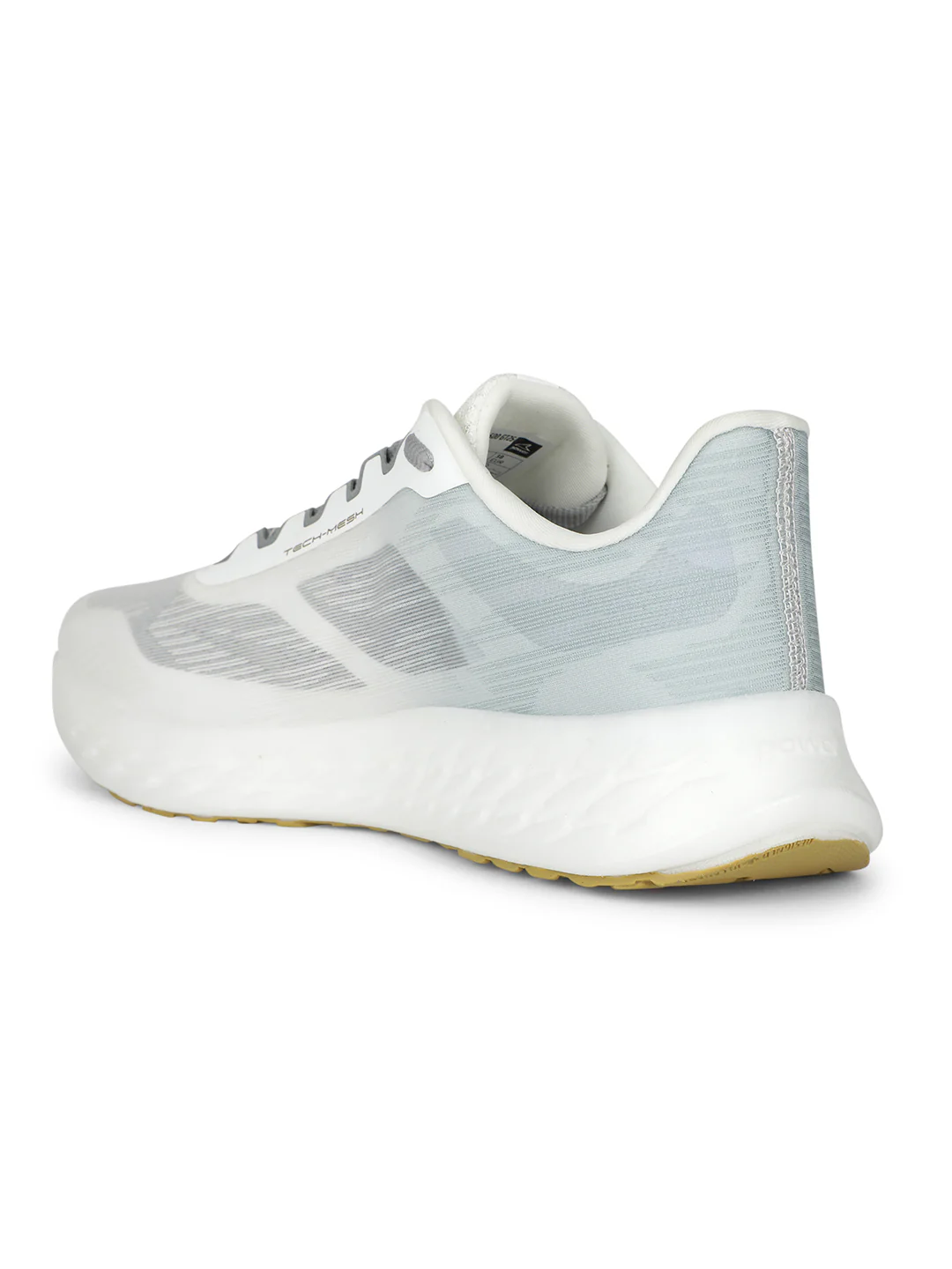 Power Women's White Lace-up Running Shoes - Image 3