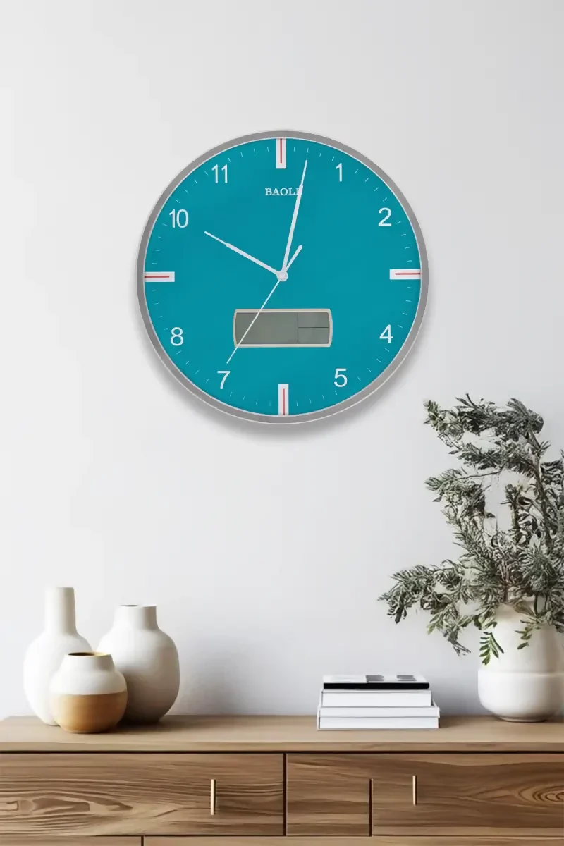 Premium Clock Plastic Analog Wall Clock - 32 cm - Image 7
