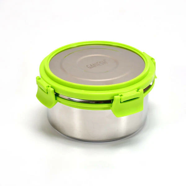 Premium Stainless Steel Leak-Proof Airtight Lunch Box Ideal for Office & School - Image 3