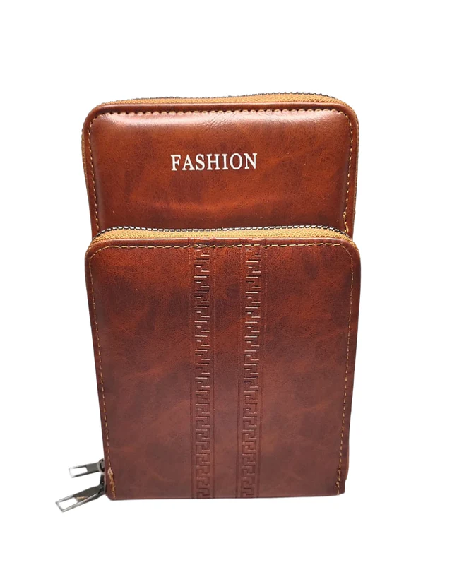Buddy Cares Sling Bag for Women, PU Leather, Crossbody Phone Bag with Adjustable Strap - Image 9
